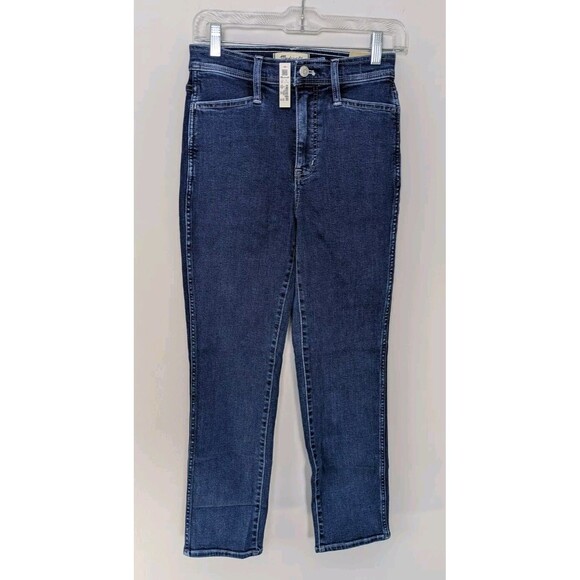 Madewell High Rise Slim Straight Jean Bryston Wash Size 25 NWT - Picture 1 of 10
